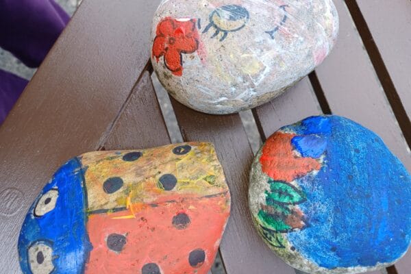 Painted stones