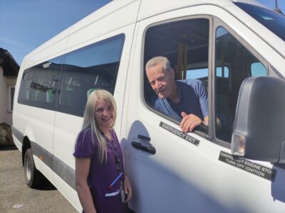 Minibus and volunteer driver and member of staff